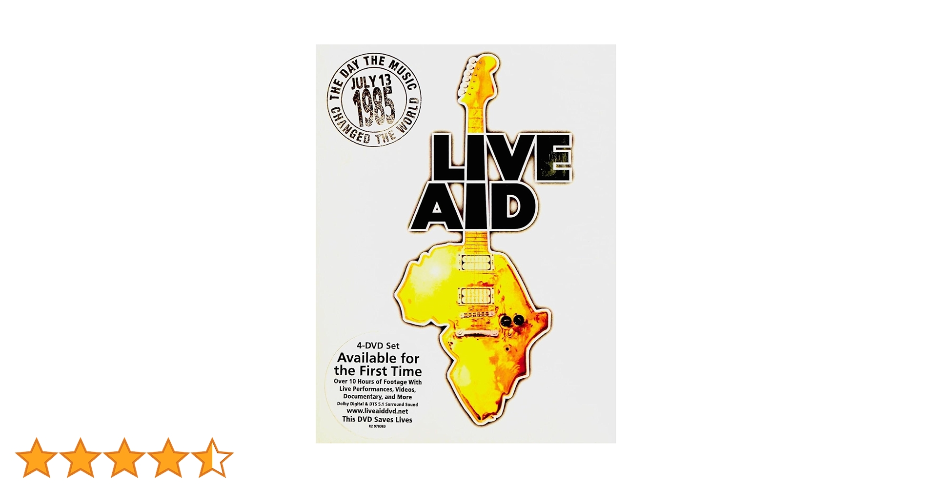 LIVE AID ライヴ・エイド〈4枚組〉1985年 美品 LIVE AID ライブ・エイド 4枚組 LIVE AID ライヴエイド〈4枚組